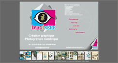 Desktop Screenshot of imaginere.fr